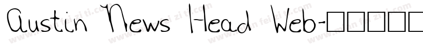 Austin News Head Web字体转换